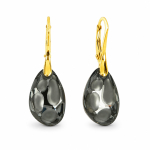 H&otilde;bedased k&otilde;rvar&otilde;ngad &bdquo;Radiolarian (Silver Night)&ldquo; Swarovski&reg; kristallidega