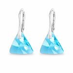 H&otilde;bedased k&otilde;rvar&otilde;ngad &bdquo;Osiris (Aquamarine)&ldquo; Swarovski&reg; kristallidega