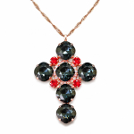 Ripats &bdquo;Glamour (Graphite / Light Siam)&ldquo; Swarovski&reg; kristallidega