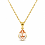 H&otilde;bedane ripats &bdquo;Crystal Drop (Honey)&ldquo; Preciosa&reg; kristallidega