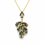 Ripats &bdquo;Amber II (Black Diamond)&ldquo; Preciosa&reg; kristallidega