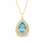 Ripats &bdquo;Jasmine (Aquamarine)&ldquo; Swarovski&reg; kristallidega