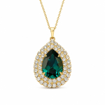 Ripats &bdquo;Jasmine (Emerald)&ldquo; Swarovski&reg; kristallidega
