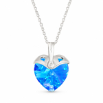 H&otilde;bedane ripats &bdquo;Cupid (Aquamarine AB)&ldquo; Swarovski&reg; kristallidega