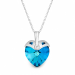 H&otilde;bedane ripats &bdquo;Cupid (Bermuda Blue)&ldquo; Swarovski&reg; kristallidega