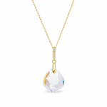 H&otilde;bedane ripats &bdquo;Calathea (Crystal Shimmer)&ldquo; Swarovski&reg; kristallidega