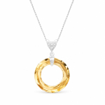 H&otilde;bedane ripats &bdquo;Cosmic Ring (Golden Shadow)&ldquo; Swarovski&reg; kristallidega