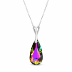 H&otilde;bedane ripats &bdquo;Rainbow Waterfall (Vitrail Medium)&ldquo; Swarovski&reg; kristallidega