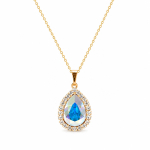 Ripats &bdquo;Celestial Drop (Aurora Borealis)&ldquo; Swarovski&reg; kristallidega