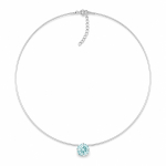 N&auml;htamatu h&otilde;bedane ripats &bdquo;Invisible (Frosty Mint)&ldquo; Swarovski&reg; kristalliga