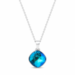 H&otilde;bedane ripats &bdquo;Glare II (Bermuda Blue)&ldquo; Swarovski&reg; kristallidega