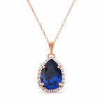 Ripats &bdquo;Celestial Drop III (Reinvented Dark Sapphire)&ldquo; Swarovski&reg; kristallidega