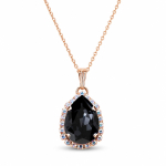 Ripats &bdquo;Celestial Drop III (Graphite)&ldquo; Swarovski&reg; kristallidega