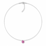 N&auml;htamatu h&otilde;bedane ripats &bdquo;Invisible (Rose)&ldquo; Swarovski&reg; kristalliga