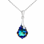 H&otilde;bedane ripats &bdquo;Baroque IV (Meridian Blue)&ldquo; Swarovski&reg; kristallidega