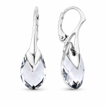 H&otilde;bedased k&otilde;rvar&otilde;ngad &bdquo;Baroque II (Light Chrome)&ldquo; Swarovski&reg; kristallidega