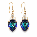 K&otilde;rvar&otilde;ngad &bdquo;Leonora (Bermuda Blue)&ldquo; Swarovski&reg; kristallidega