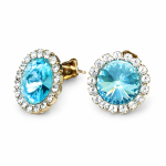 K&otilde;rvar&otilde;ngad &bdquo;Clarice X (Aqua Bohemica)&ldquo; Preciosa&reg; kristallidega