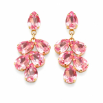 K&otilde;rvar&otilde;ngad &bdquo;Amber II (Light Rose)&ldquo; Preciosa&reg; kristallidega