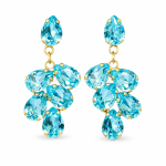 K&otilde;rvar&otilde;ngad &bdquo;Amber II (Aqua Bohemica)&ldquo; Preciosa&reg; kristallidega