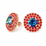 K&otilde;rvar&otilde;ngad &bdquo;Andrea (Bermuda Blue)&ldquo; Swarovski&reg; kristallidega