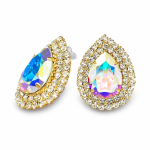 K&otilde;rvar&otilde;ngad &bdquo;Jasmine (Aurora Borealis)&ldquo; Swarovski&reg; kristallidega