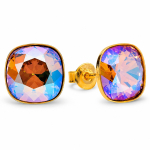 H&otilde;bedased k&otilde;rvar&otilde;ngad &bdquo;Glare (Light Colorado Topaz Shimmer)&ldquo; Swarovski&reg; kristallidega