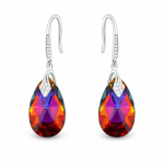 H&otilde;bedased k&otilde;rvar&otilde;ngad &bdquo;Baroque III (Volcano)&ldquo; Swarovski&reg; kristallidega