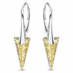 H&otilde;bedased k&otilde;rvar&otilde;ngad &bdquo;Spike II (Gold Patina)&ldquo; Swarovski&reg; kristallidega