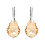 H&otilde;bedased k&otilde;rvar&otilde;ngad &bdquo;Baroque V (Golden Shadow)&ldquo; Swarovski&reg; kristallidega