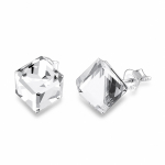 H&otilde;bedased k&otilde;rvar&otilde;ngad &bdquo;Rubicon II (Comet Argent Light)&ldquo; Swarovski&reg; kristallidega