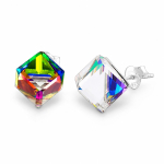 H&otilde;bedased k&otilde;rvar&otilde;ngad &bdquo;Rubicon II (Vitrail Medium)&ldquo; Swarovski&reg; kristallidega