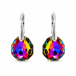 H&otilde;bedased k&otilde;rvar&otilde;ngad &bdquo;Frozen Edges (Vitrail Medium)&ldquo; Swarovski&reg; kristallidega