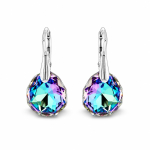 H&otilde;bedased k&otilde;rvar&otilde;ngad &bdquo;Frozen Edges (Vitrail Light)&ldquo; Swarovski&reg; kristallidega