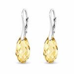 H&otilde;bedased k&otilde;rvar&otilde;ngad &bdquo;Enchant&eacute; (Golden Shadow)&ldquo; Swarovski&reg; kristallidega