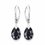 H&otilde;bedased k&otilde;rvar&otilde;ngad &bdquo;Moon Shine (Jet)&ldquo; Swarovski&reg; kristallidega