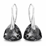 H&otilde;bedased k&otilde;rvar&otilde;ngad &bdquo;Evening Shine (Silver Night)&ldquo; Swarovski&reg; kristallidega