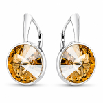 H&otilde;bedased k&otilde;rvar&otilde;ngad &bdquo;Clarice (Golden Shadow)&ldquo; Swarovski&reg; kristallidega