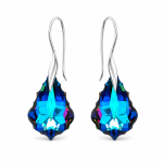 H&otilde;bedased k&otilde;rvar&otilde;ngad &bdquo;Baroque IV (Meridian Blue)&ldquo; Swarovski&reg; kristallidega