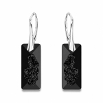 H&otilde;bedased k&otilde;rvar&otilde;ngad &bdquo;Growing Crystal II (Jet)&ldquo; Swarovski&reg; kristallidega