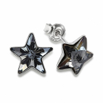 H&otilde;bedased k&otilde;rvar&otilde;ngad &bdquo;Star (Silver Night)&ldquo; Swarovski&reg; kristallidega