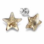 H&otilde;bedased k&otilde;rvar&otilde;ngad &bdquo;Star (Golden Shadow)&ldquo; Swarovski&reg; kristallidega