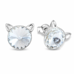 H&otilde;bedased k&otilde;rvar&otilde;ngad &bdquo;Cat&ldquo; Swarovski&reg; kristallidega