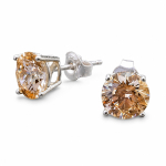 H&otilde;bedased k&otilde;rvar&otilde;ngad &bdquo;Juno (Fancy Champagne)&ldquo; Swarovski&reg; kristallidega