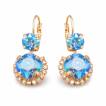 K&otilde;rvar&otilde;ngad &bdquo;Clarice VI (Light Sapphire Shimmer)&ldquo; Swarovski&reg; kristallidega
