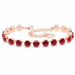 K&auml;ev&otilde;ru naistele DiamondSky &bdquo;Klassika III (Ruby)&ldquo; Swarovski kristallidega