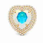 Pross naistele DiamondSky &bdquo;Kristalls&uuml;da&ldquo; Swarovski kristallidega