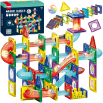 WOOPIE magnetilised ehitusplokid 3D hariduskomplekt pallirada 105 tk.