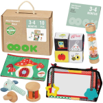 WOOPIE GREEN XXL Montessori Hariduslik 6in1 komplekt FSC