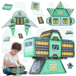 Magnetilised ehitusplokid kosmosejaam 108 elementi